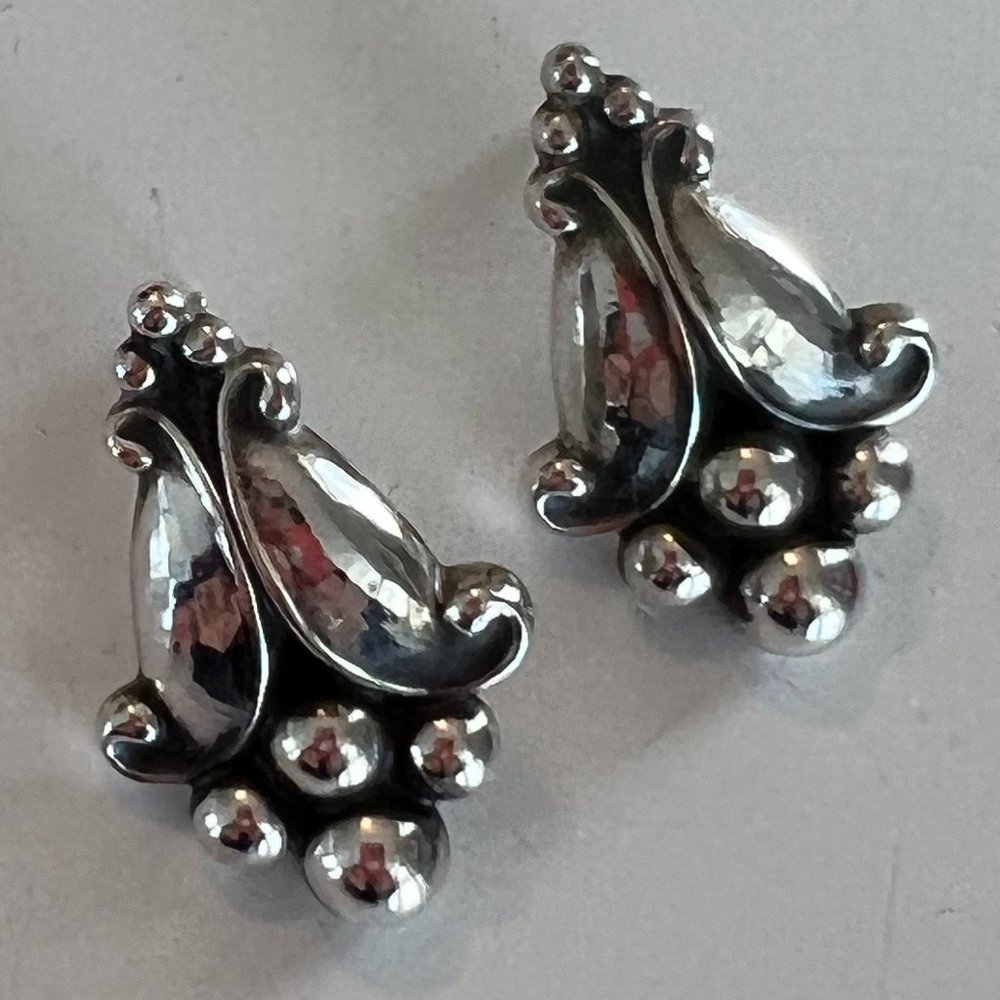 Vintage Georg Jensen Earrings (Pierced)